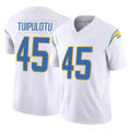 Kooe LA.Chargers #45 Tuli Tuipulotu Player White Limited Vapor F.U.S.E. Home Game Stitched Jerseys