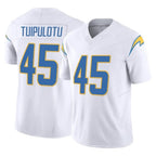 Kooe LA.Chargers #45 Tuli Tuipulotu Player White Limited Vapor F.U.S.E. Home Game Stitched Jerseys