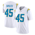 Kooe LA.Chargers #45 Tuli Tuipulotu Player White Limited Vapor Untouchable Home Game Stitched Jerseys