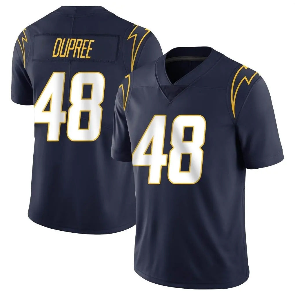 Kooe LA.Chargers #48 Bud Dupree Player Navy Limited Vapor Untouchable Home Game Stitched Jerseys