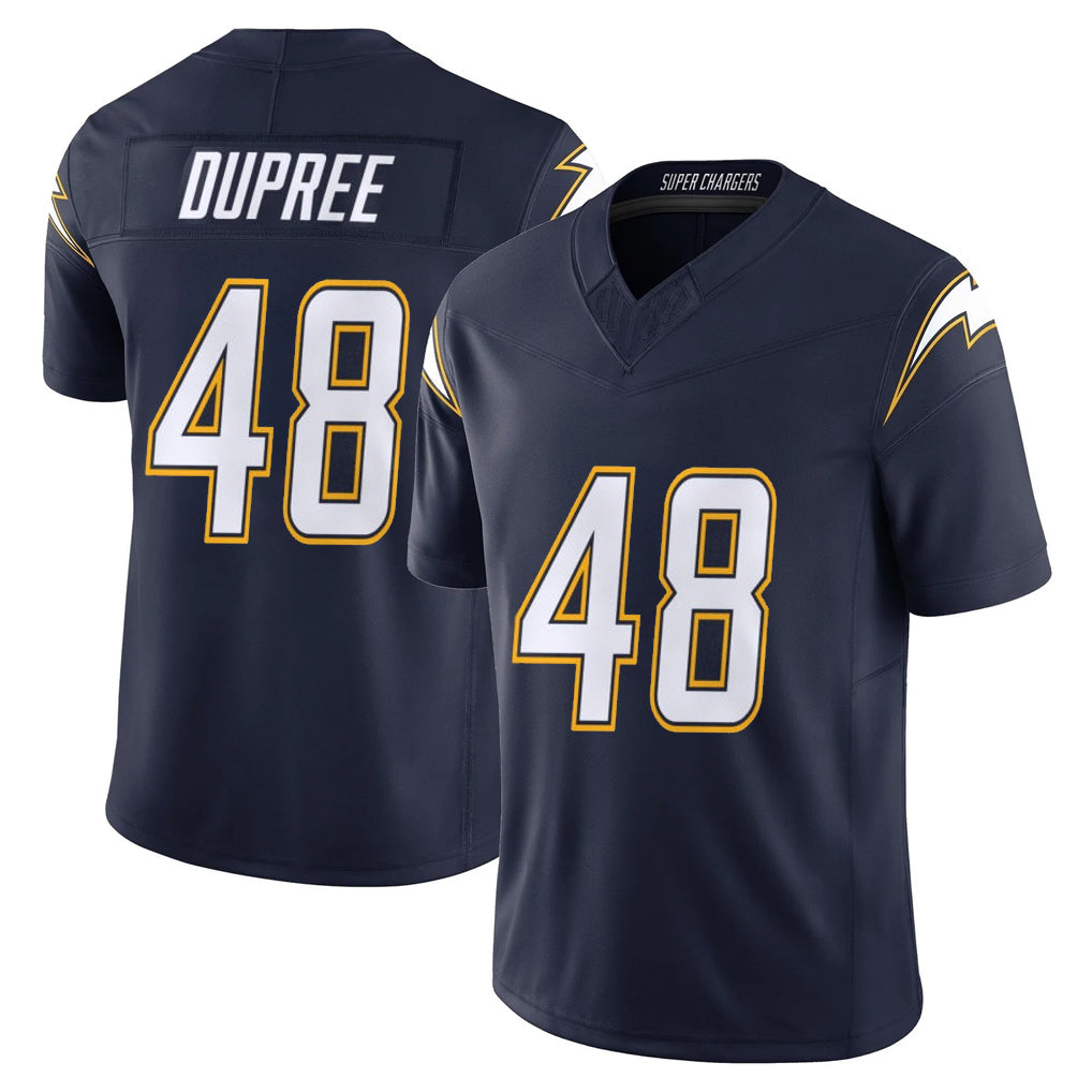 Kooe LA.Chargers #48 Bud Dupree Player Navy Vapor F.U.S.E. Limited Home Game Stitched Jerseys