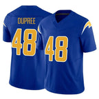 Kooe LA.Chargers #48 Bud Dupree Player Royal Limited Vapor F.U.S.E. Home Game Stitched Jerseys