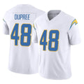 Kooe LA.Chargers #48 Bud Dupree Player White Limited Vapor F.U.S.E. Home Game Stitched Jerseys