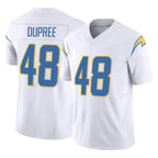 Kooe LA.Chargers #48 Bud Dupree Player White Limited Vapor F.U.S.E. Home Game Stitched Jerseys
