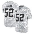 Kooe LA.Chargers #52 Khalil Mack Player Arctic Camo Salute To Service Limited Game Stitched Jerseys
