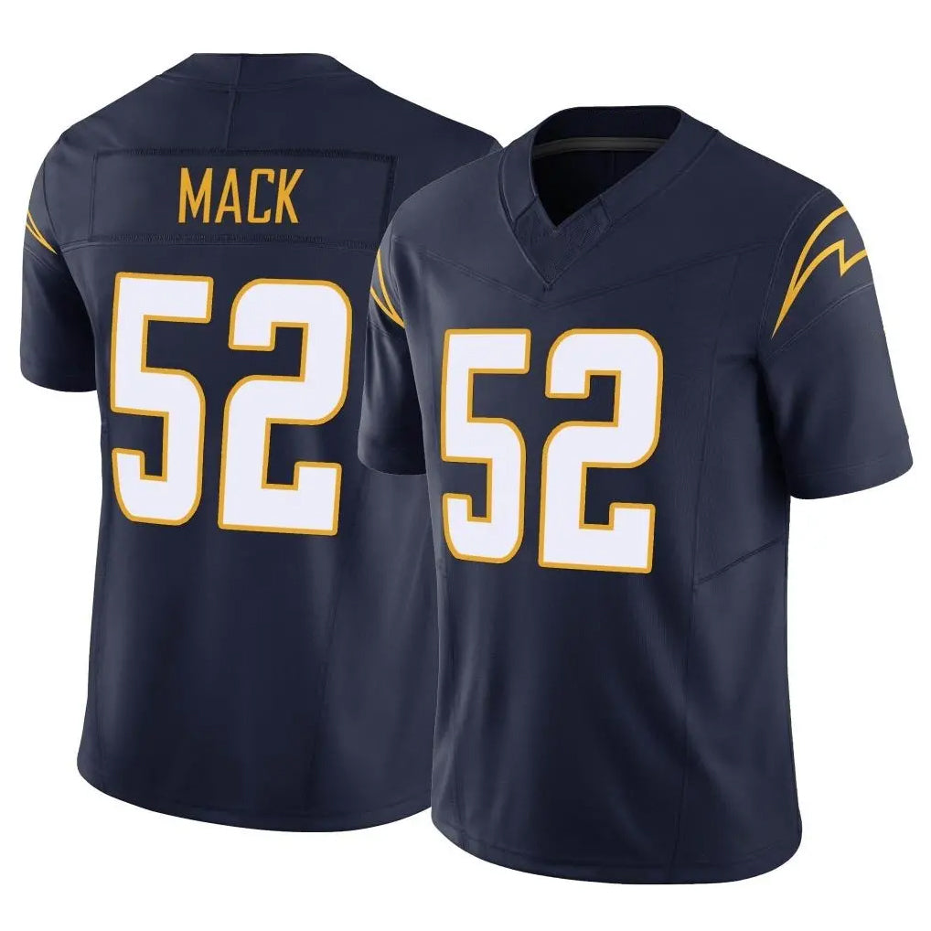 Kooe LA.Chargers #52 Khalil Mack Player Navy Limited Vapor F.U.S.E. Home Game Stitched Jerseys