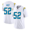 Kooe LA.Chargers #52 Khalil Mack Player White Limited Vapor Untouchable Home Game Stitched Jerseys