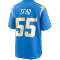 Kooe LA.Chargers #55 Junior Seau Powder Blue Game Retired Player Stitched Jerseys