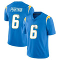 Kooe LA.Chargers #6 Denzel Perryman Player Blue Limited Vapor Untouchable Home Game Stitched Jerseys