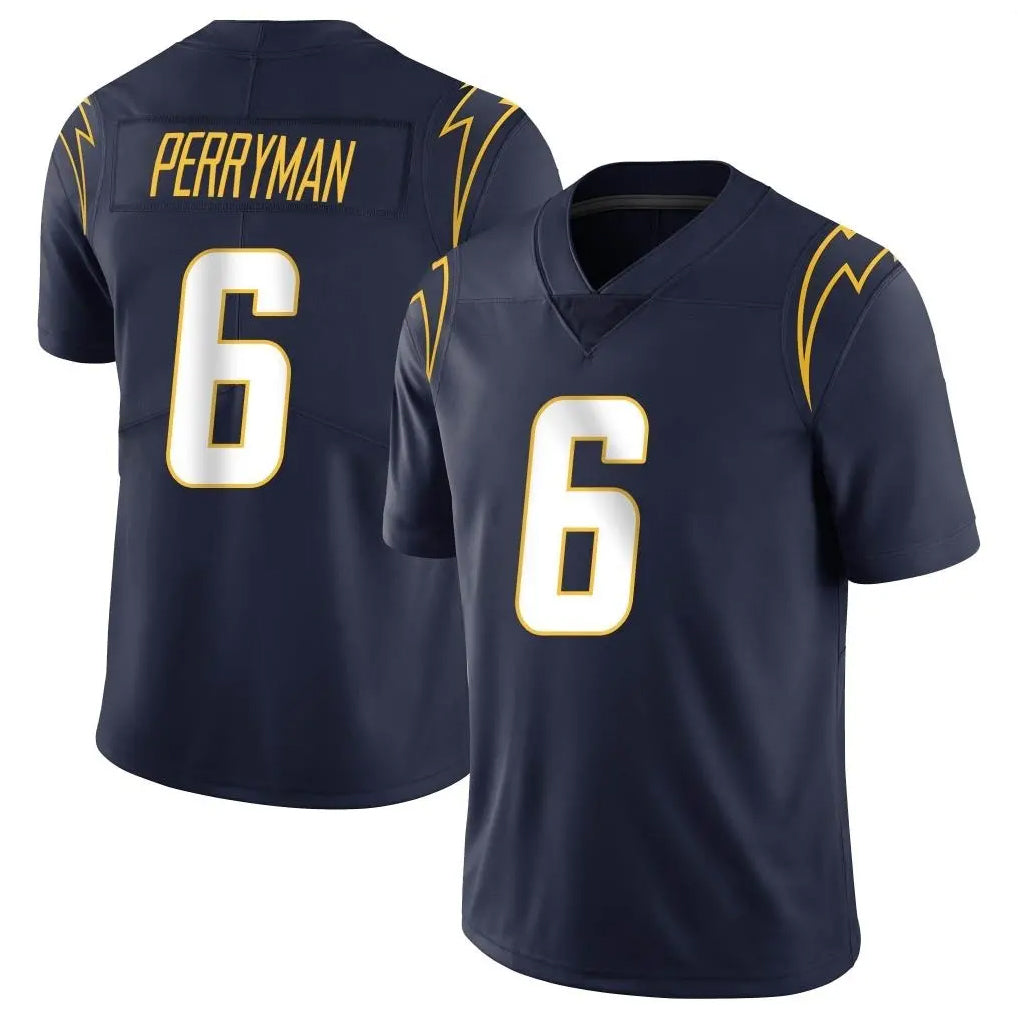 Kooe LA.Chargers #6 Denzel Perryman Player Navy Limited Vapor Untouchable Home Game Stitched Jerseys