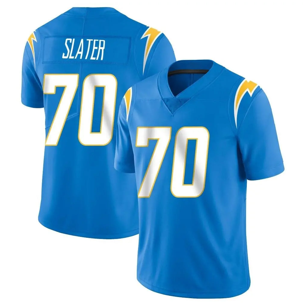 Kooe LA.Chargers #70 Rashawn Slater Player Blue Limited Vapor Untouchable Home Game Stitched Jerseys
