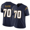 Kooe LA.Chargers #70 Rashawn Slater Player Navy Limited Vapor F.U.S.E. Home Game Stitched Jerseys