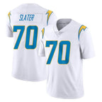 Kooe LA.Chargers #70 Rashawn Slater Player White Limited Vapor Untouchable Home Game Stitched Jerseys
