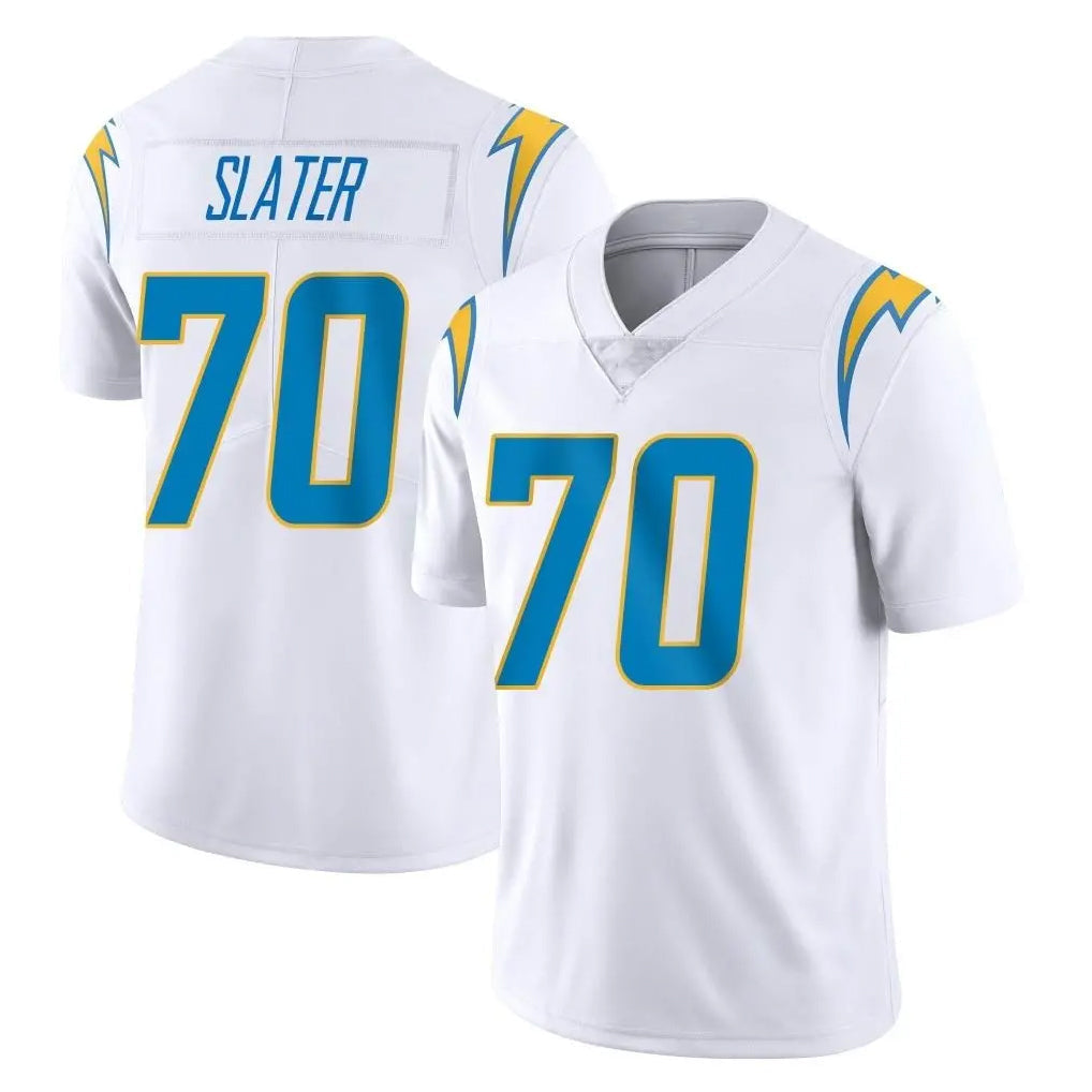Kooe LA.Chargers #70 Rashawn Slater Player White Limited Vapor Untouchable Home Game Stitched Jerseys