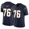 Kooe LA.Chargers #76 Joe Alt Player Navy Limited Vapor F.U.S.E. Home Game Stitched Jerseys