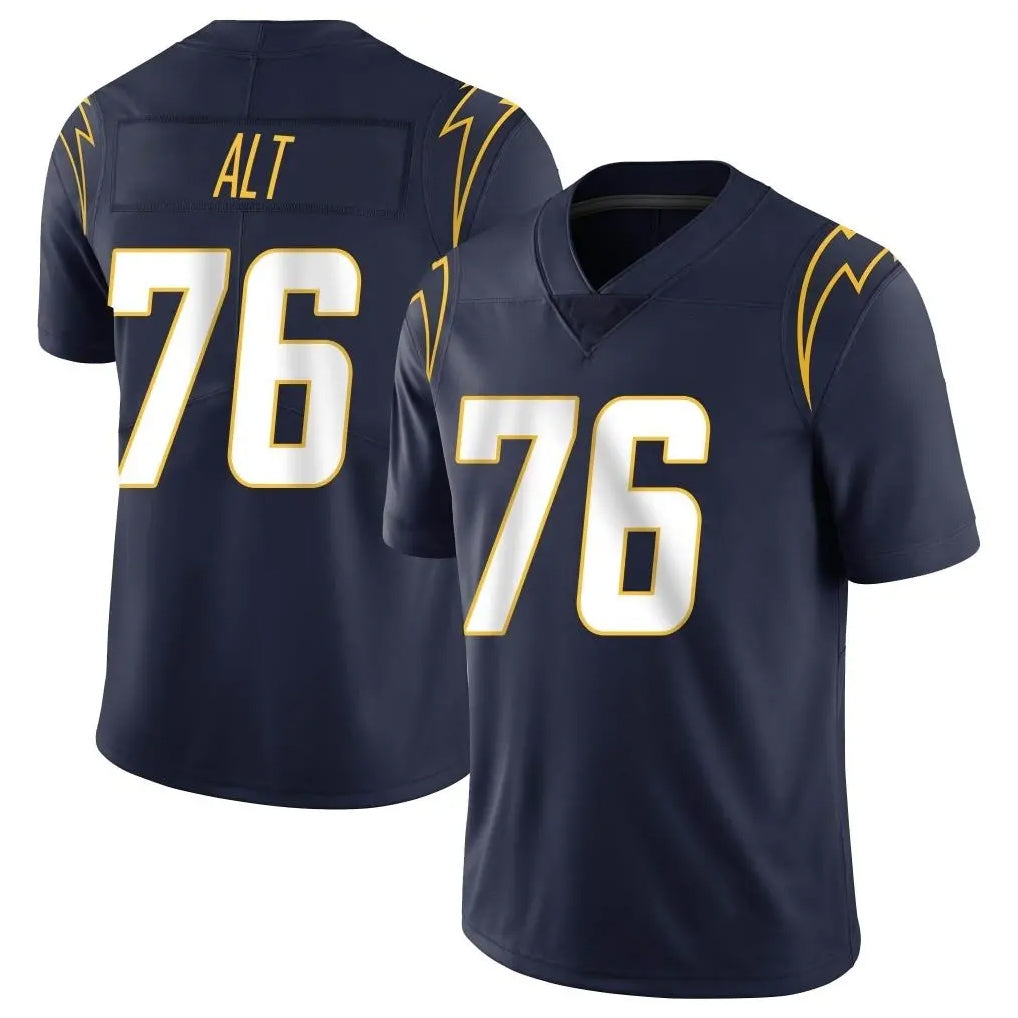 Kooe LA.Chargers #76 Joe Alt Player Navy Limited Vapor Untouchable Home Game Stitched Jerseys