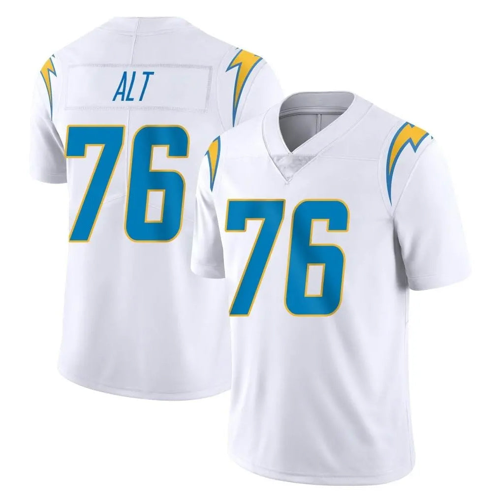 Kooe LA.Chargers #76 Joe Alt Player White Limited Vapor Untouchable Home Game Stitched Jerseys