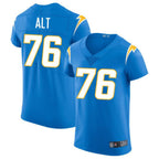 Kooe LA.Chargers #76 Joe Alt Powder Blue Vapor Elite Player Jersey American Stitched Jersey