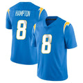 Kooe LA.Chargers #8 Omarion Hampton Player Blue Limited Vapor Untouchable Home Game Stitched Jerseys