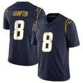 Kooe LA.Chargers #8 Omarion Hampton Player Navy Limited Vapor Untouchable Home Game Stitched Jerseys