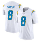 Kooe LA.Chargers #8 Omarion Hampton Player White Limited Vapor Untouchable Home Game Stitched Jerseys
