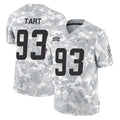 Kooe LA.Chargers #93 Teair Tart Player Arctic Camo Salute To Service Limited Game Stitched Jerseys