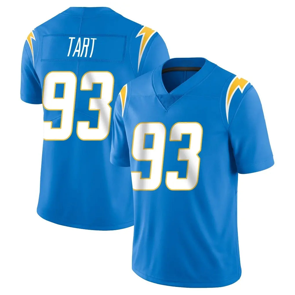 Kooe LA.Chargers #93 Teair Tart Player Blue Limited Vapor Untouchable Home Game Stitched Jerseys