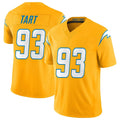 Kooe LA.Chargers #93 Teair Tart Player Gold Limited Vapor F.U.S.E. Home Game Stitched Jerseys
