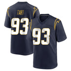 Kooe LA.Chargers #93 Teair Tart Player Navy Home Game Stitched Jerseys
