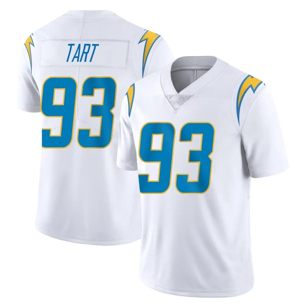 Kooe LA.Chargers #93 Teair Tart Player White Limited Vapor Untouchable Home Game Stitched Jerseys