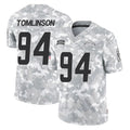 Kooe LA.Chargers #94 Dalvin Tomlinson Player Arctic Camo Salute To Service Limited Game Stitched Jerseys