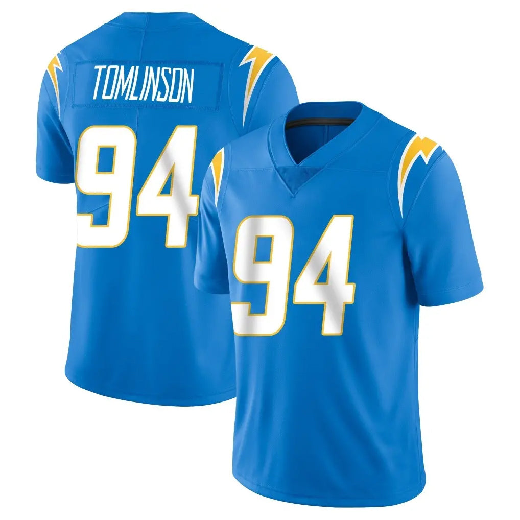 Kooe LA.Chargers #94 Dalvin Tomlinson Player Blue Limited Vapor Untouchable Home Game Stitched Jerseys