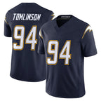 Kooe LA.Chargers #94 Dalvin Tomlinson Player Navy Vapor F.U.S.E. Limited Home Game Stitched Jerseys