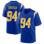Kooe LA.Chargers #94 Dalvin Tomlinson Player Royal Home Game Stitched Jerseys