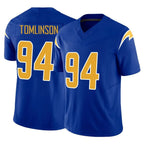 Kooe LA.Chargers #94 Dalvin Tomlinson Player Royal Limited Vapor F.U.S.E. Home Game Stitched Jerseys