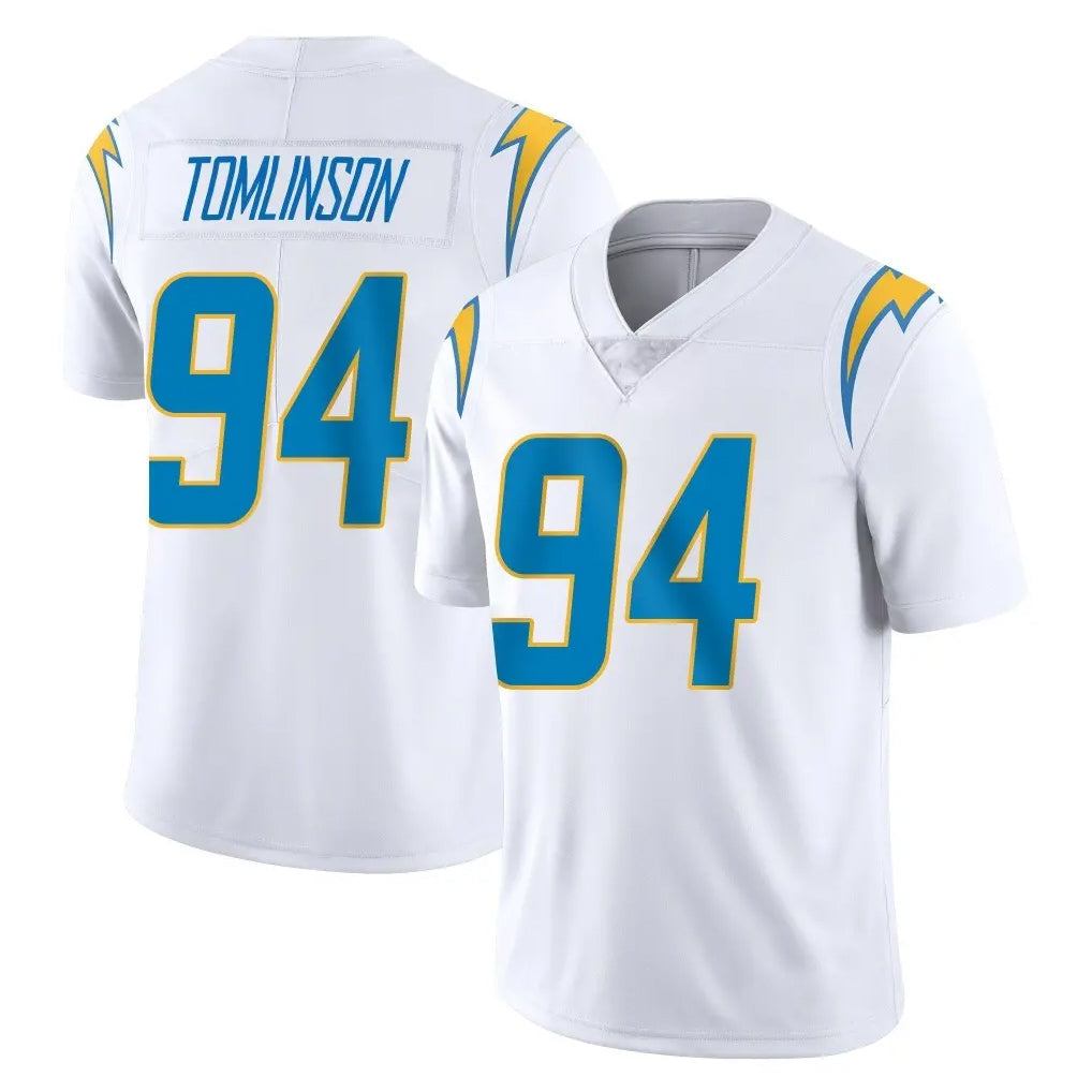 Kooe LA.Chargers #94 Dalvin Tomlinson Player White Limited Vapor Untouchable Home Game Stitched Jerseys