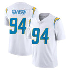 Kooe LA.Chargers #94 Dalvin Tomlinson Player White Limited Vapor Untouchable Home Game Stitched Jerseys
