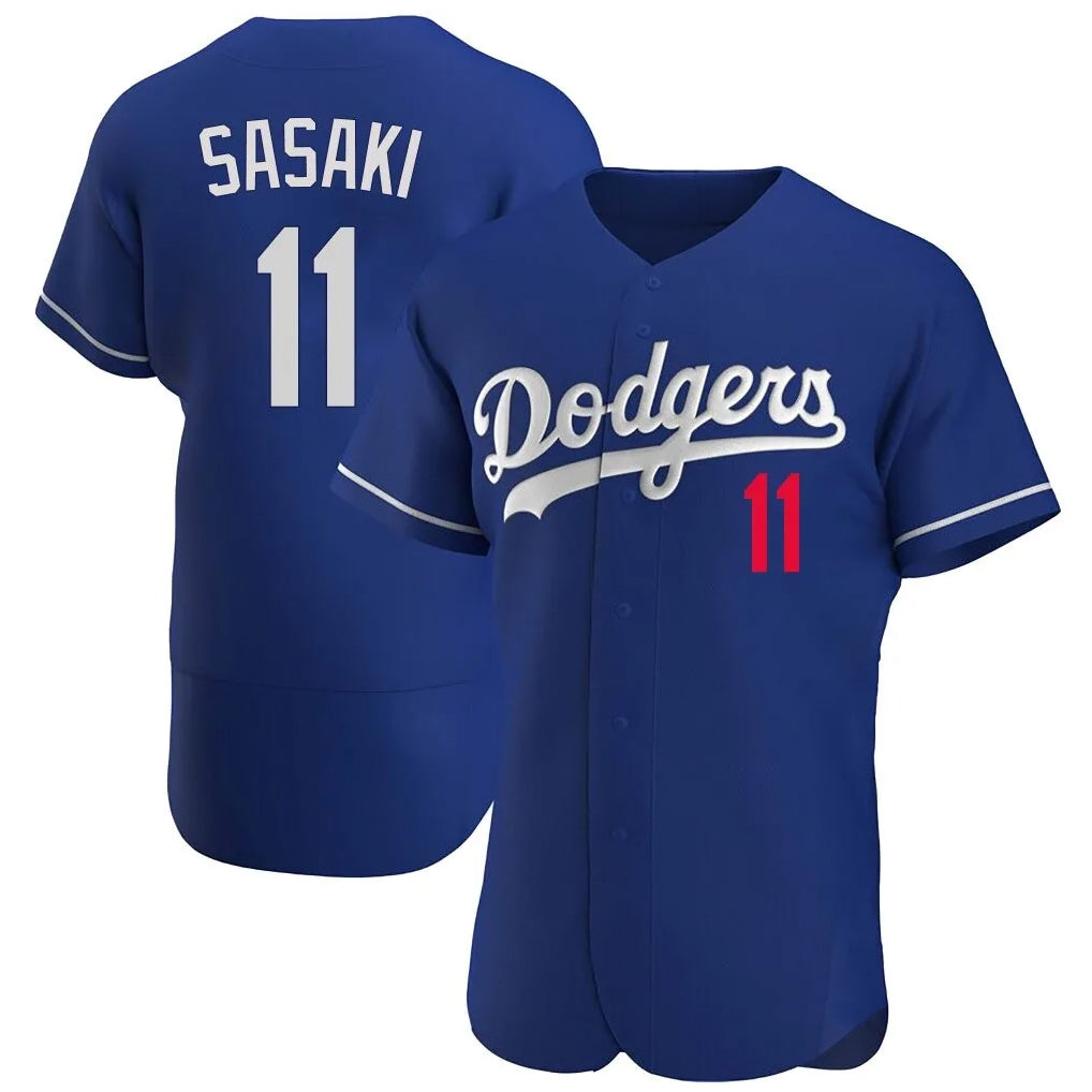 Kooe LA.Dodgers #11 Roki Sasaki Player Royal Limited Elite Home Stitched Jerseys