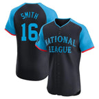 Kooe LA.Dodgers #16 Will Smith Player Black National League All-Star Limited Elite Home Stitched Jerseys