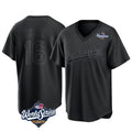 Kooe LA.Dodgers #16 Will Smith Player Black World Series Pitch Fashion T-shirt Stitched Jerseys