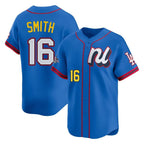Kooe LA.Dodgers #16 Will Smith Player Blue All-Star Limited Home Stitched Jerseys