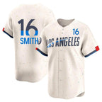 Kooe LA.Dodgers #16 Will Smith Player Cream City Connect Limited Home Stitched Jerseys