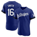 Kooe LA.Dodgers #16 Will Smith Player Royal City Connect Elite Home Stitched Jerseys