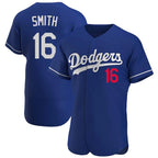 Kooe LA.Dodgers #16 Will Smith Player Royal Limited Elite Home Stitched Jerseys