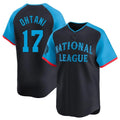 Kooe LA.Dodgers #17 Shohei Ohtani Player Black National League All-Star Limited Home Stitched Jerseys