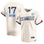 Kooe LA.Dodgers #17 Shohei Ohtani Player Cream City Connect Limited Home Stitched Jerseys