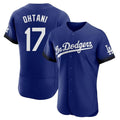 Kooe LA.Dodgers #17 Shohei Ohtani Player Royal City Connect Elite Home Stitched Jerseys