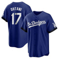 Kooe LA.Dodgers #17 Shohei Ohtani Player Royal City Connect Home Game Stitched Jerseys