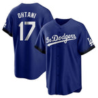 Kooe LA.Dodgers #17 Shohei Ohtani Player Royal City Connect Home Game Stitched Jerseys