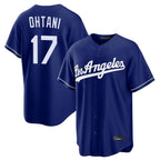 Kooe LA.Dodgers #17 Shohei Ohtani Player Royal Game Stitched Jerseys